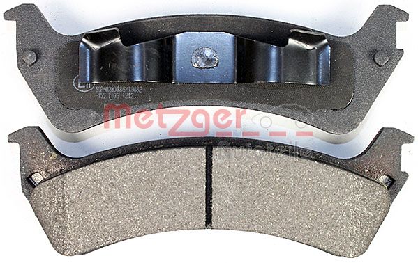 METZGER 1170434 Bremsbelagsatz, Scheibenbremse